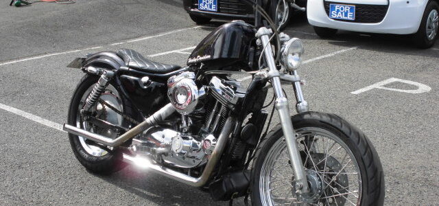 バイクの季節になりました。　ハーレー乗りませんか？